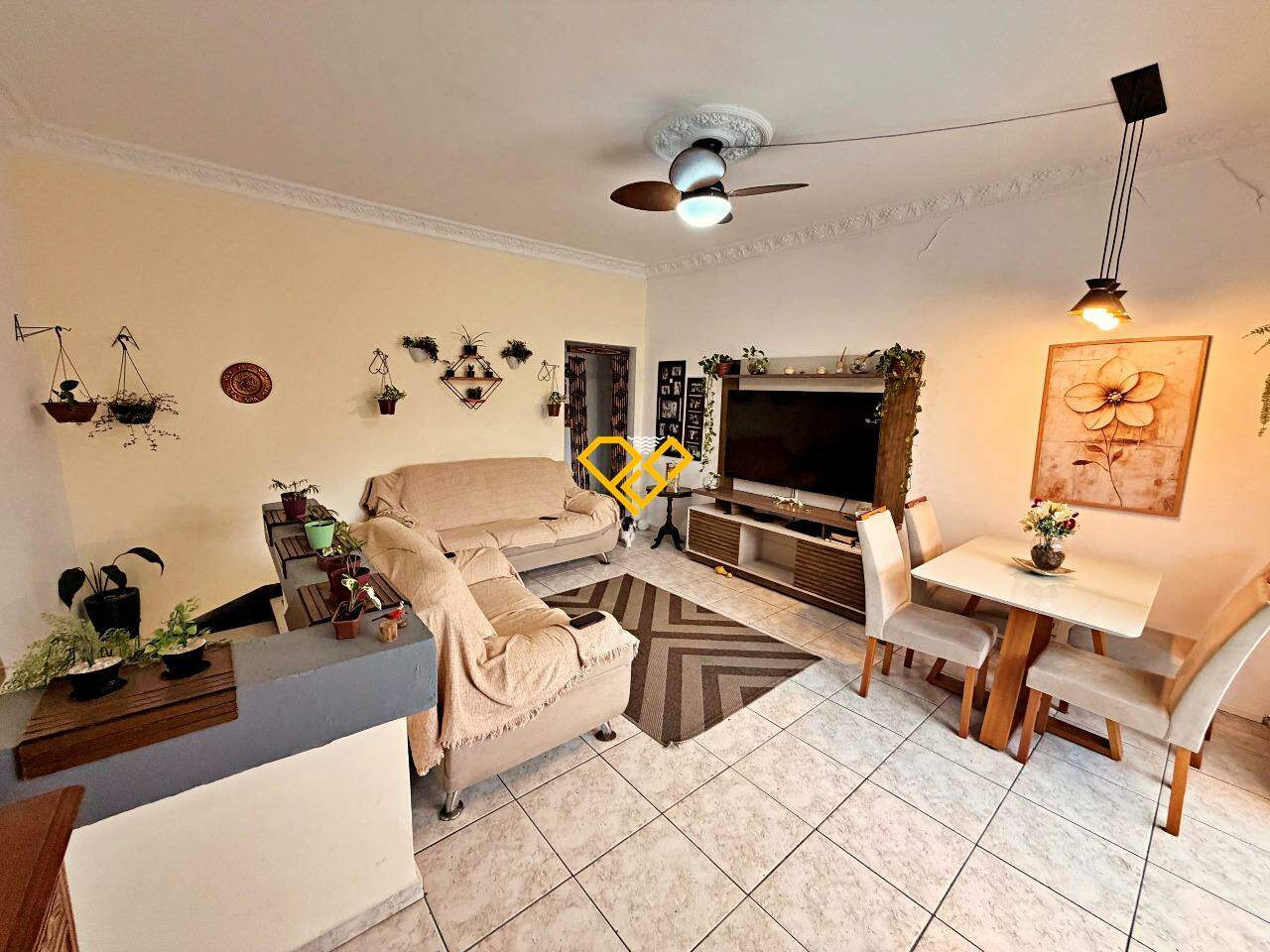 Apartamento à venda no Gonzaga: Sala