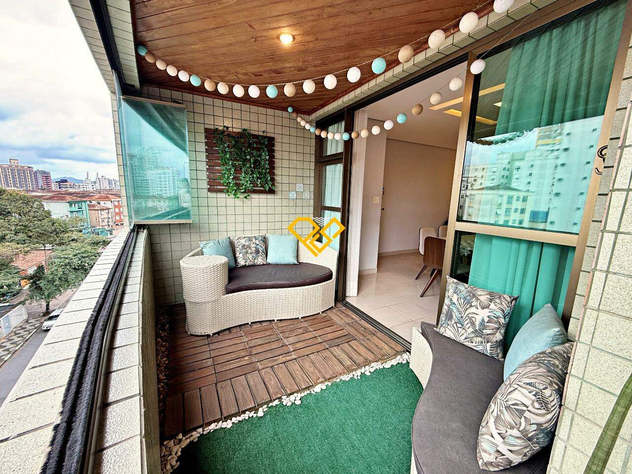 Apartamento à venda no Boqueirão: Varanda