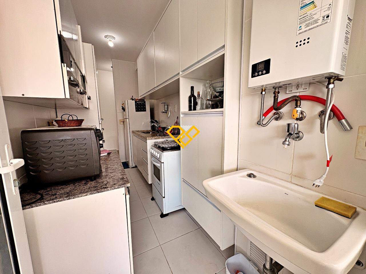 Apartamento à venda no José Menino: Área de serviço