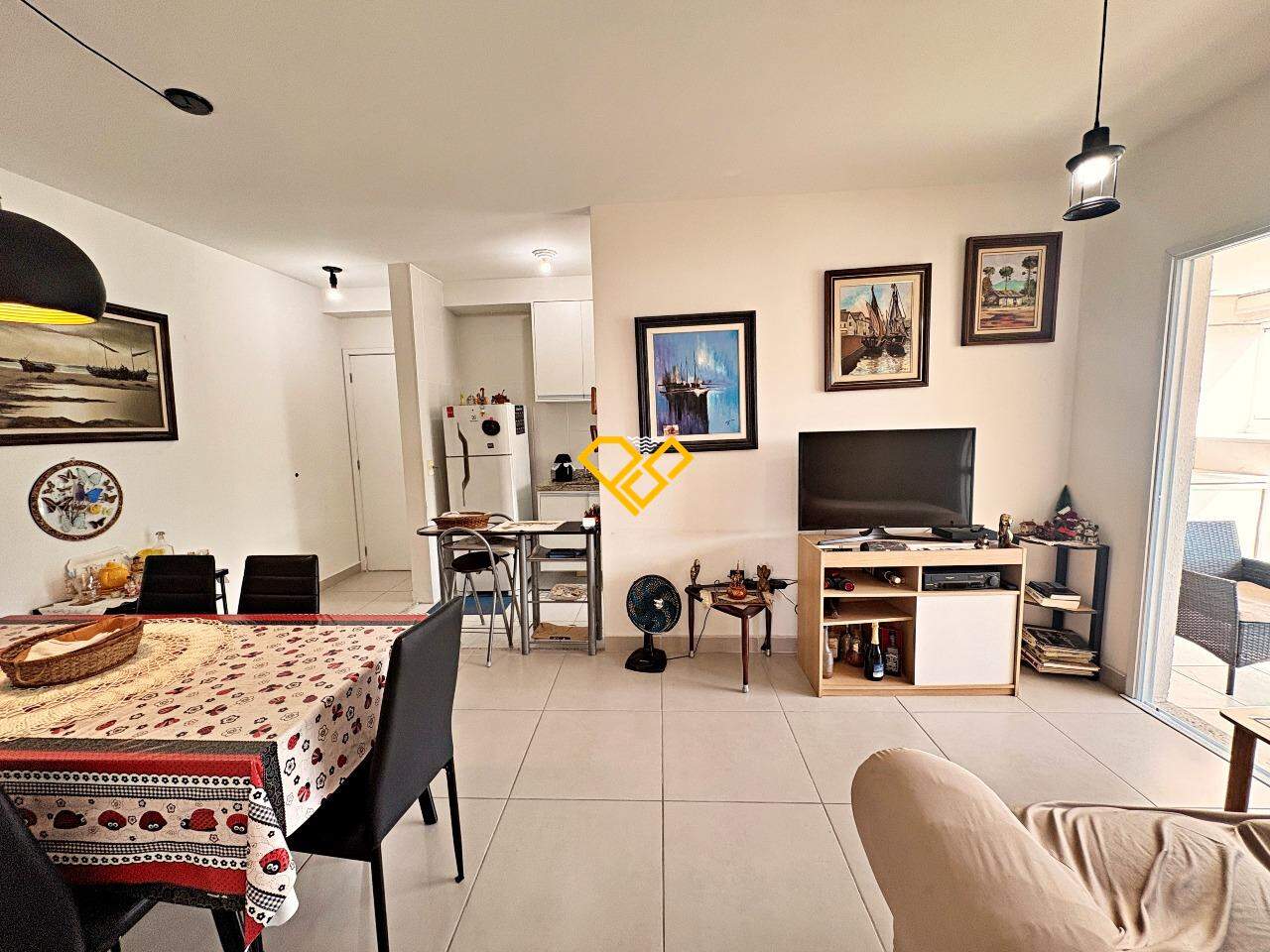 Apartamento à venda no José Menino: Sala