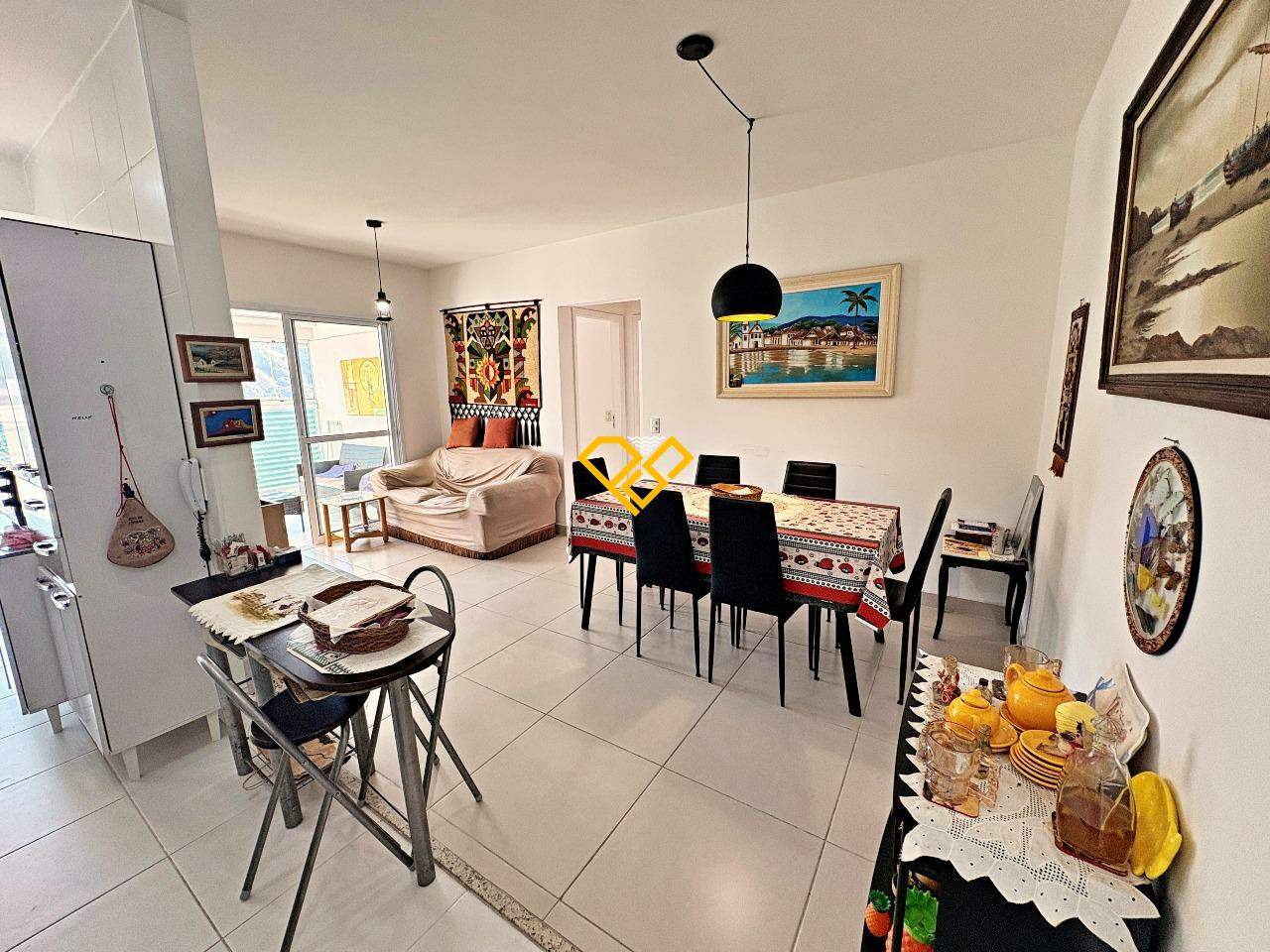 Apartamento à venda no José Menino: Sala