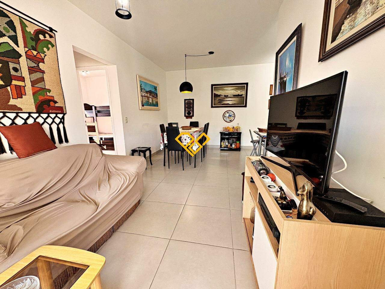 Apartamento à venda no José Menino: Sala