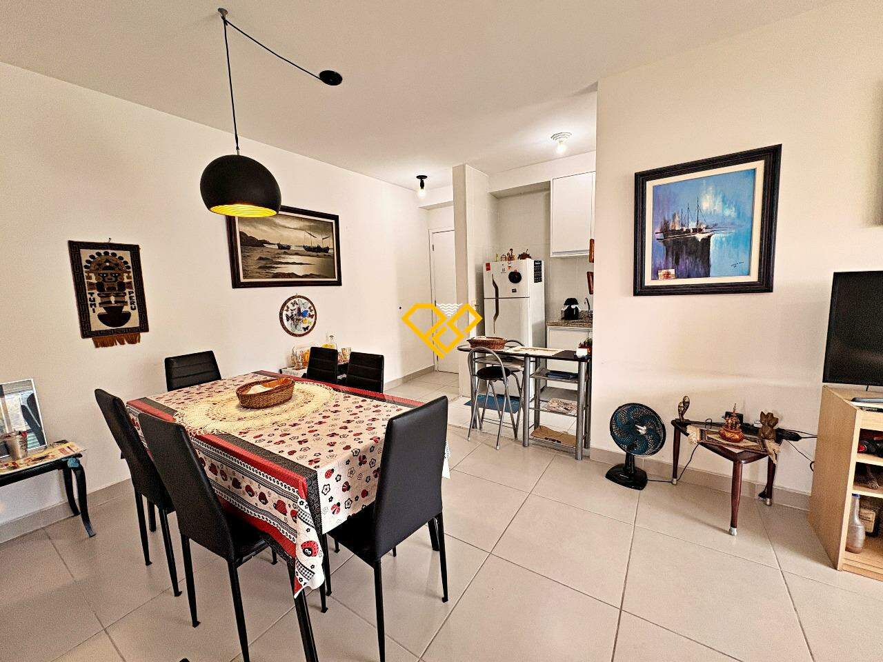 Apartamento à venda no José Menino: Sala