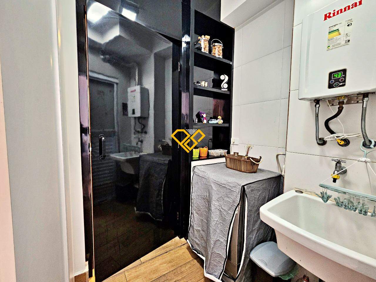 Apartamento à venda no José Menino: Área de serviço