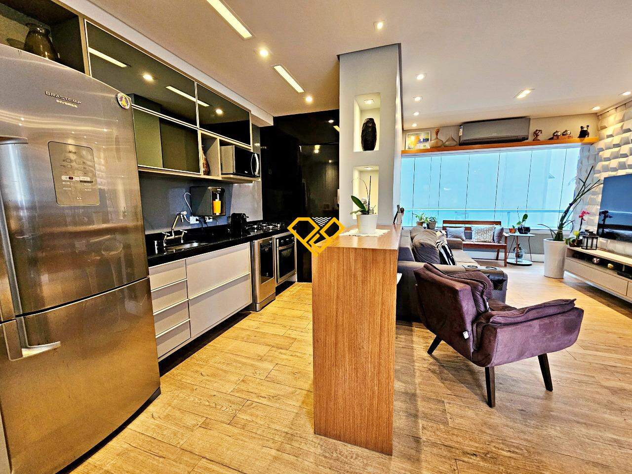 Apartamento à venda no José Menino: Cozinha