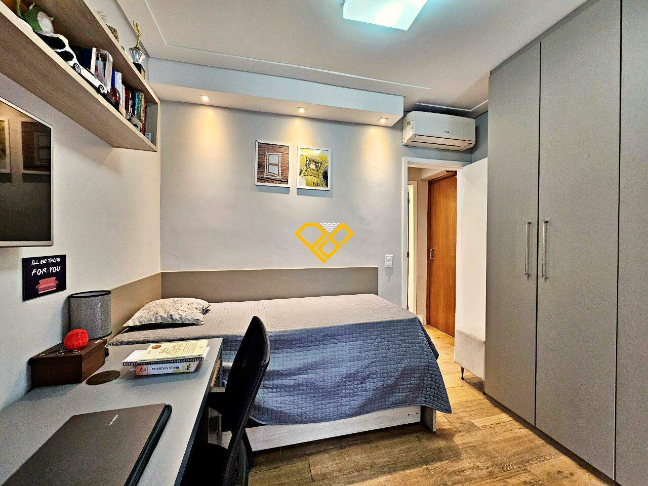 Apartamento à venda no José Menino: Dormitório 2
