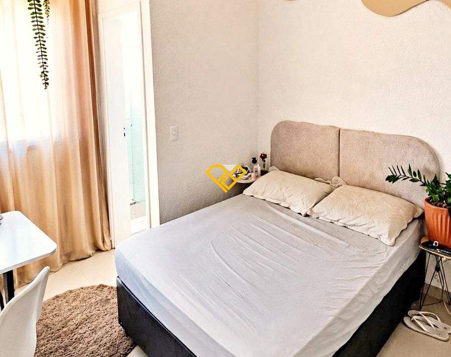 Apartamento para aluguel no Vila Mathias: Dormitório 1