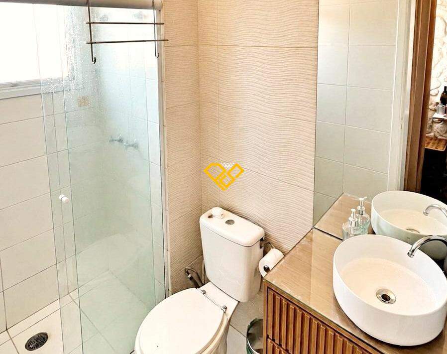Apartamento para aluguel no Vila Mathias: Wc social