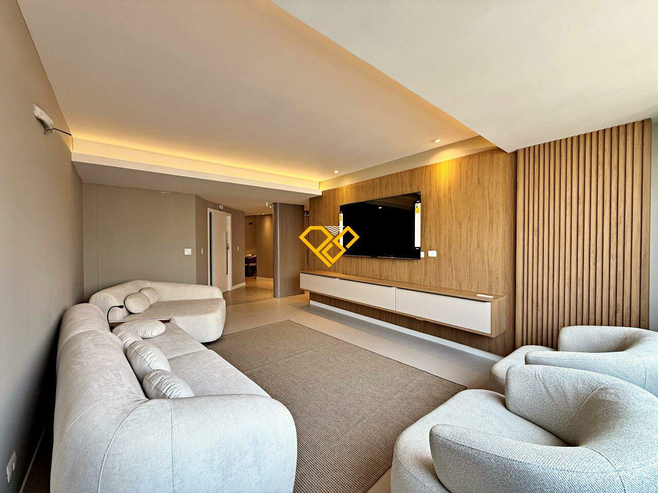 Apartamento à venda no Gonzaga: Sala