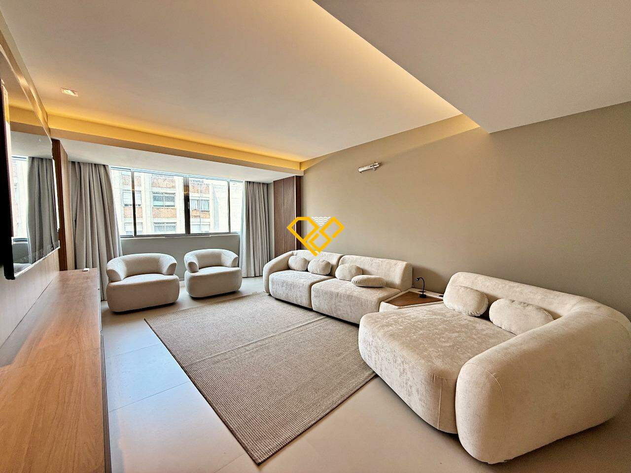 Apartamento à venda no Gonzaga: Sala