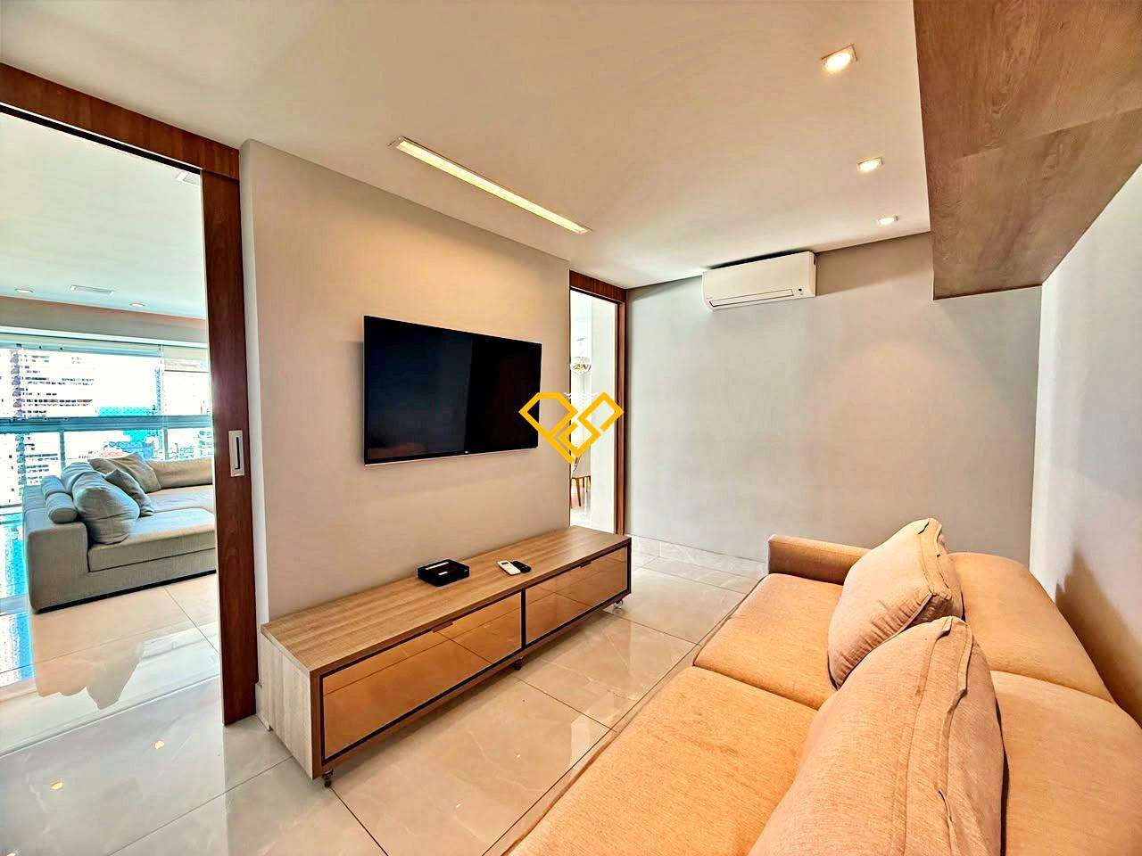 Apartamento à venda no Gonzaga: Sala de tv
