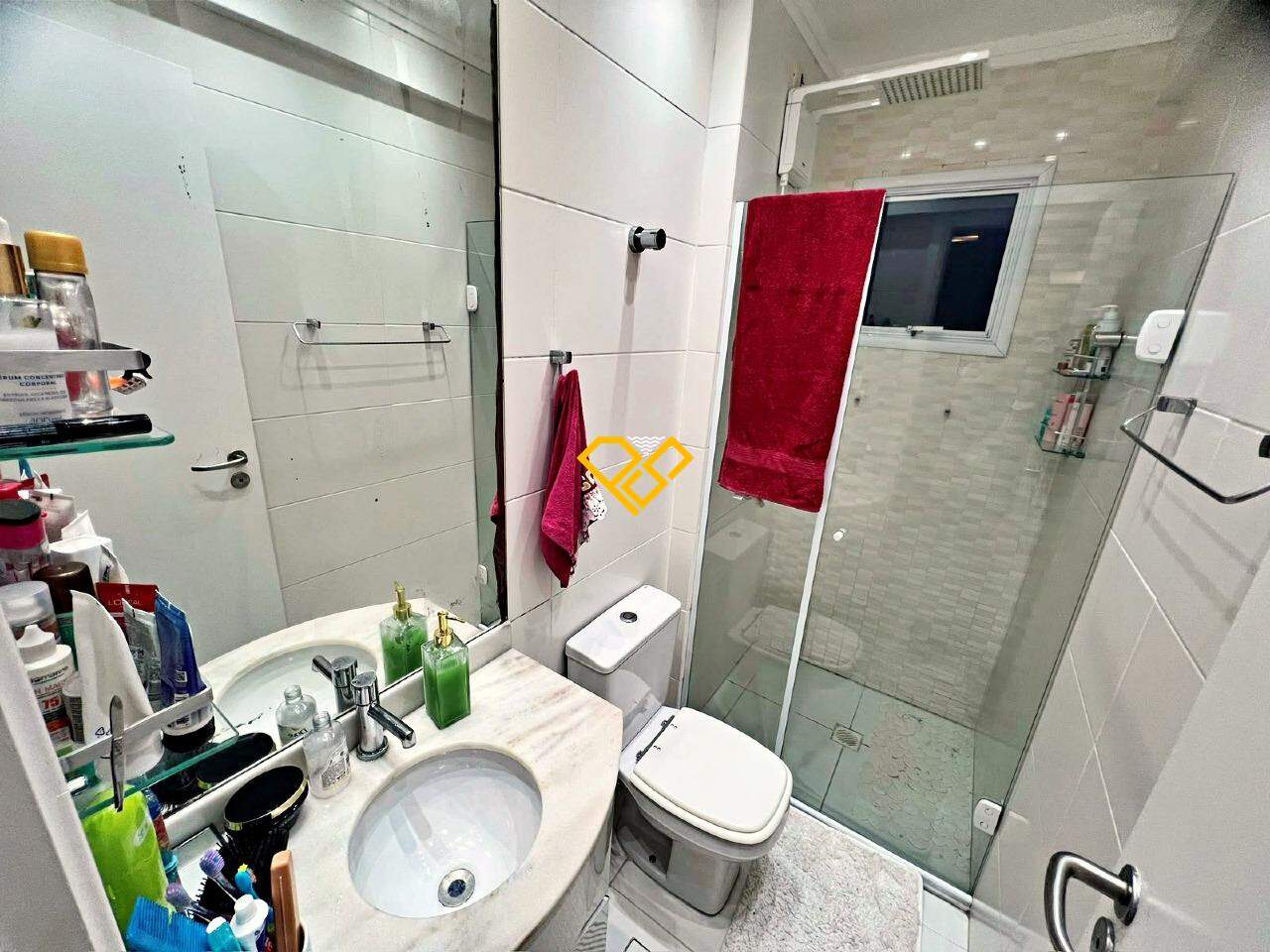 Apartamento à venda no Gonzaga: Wc suíte 1