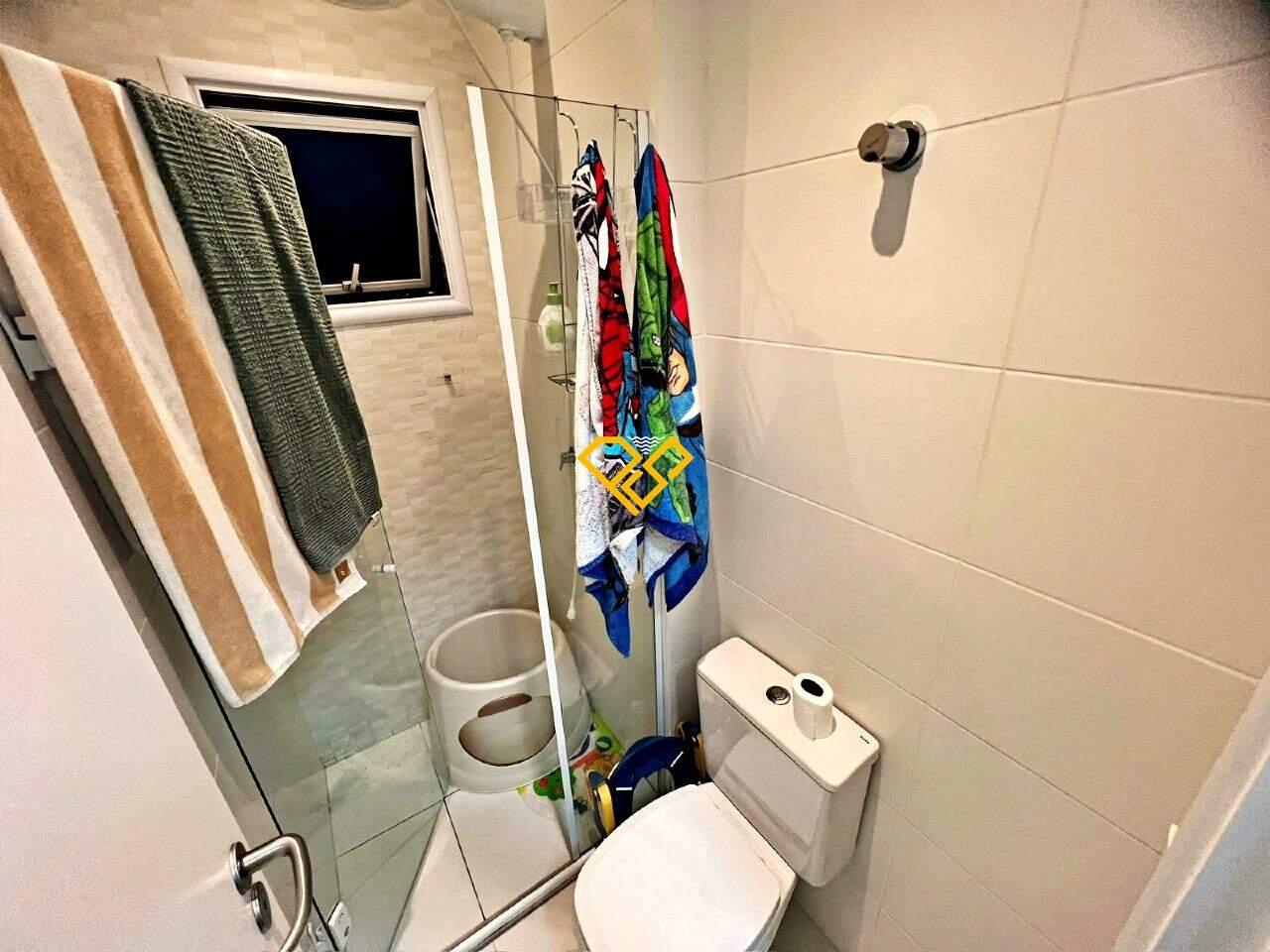 Apartamento à venda no Gonzaga: Wc suíte americana 2 e 3