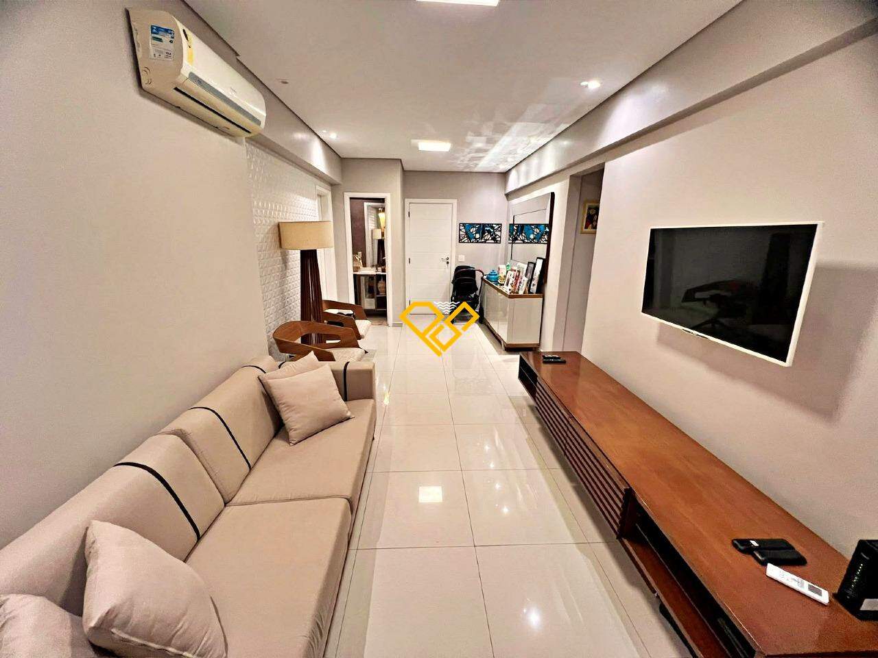 Apartamento à venda no Gonzaga: Sala