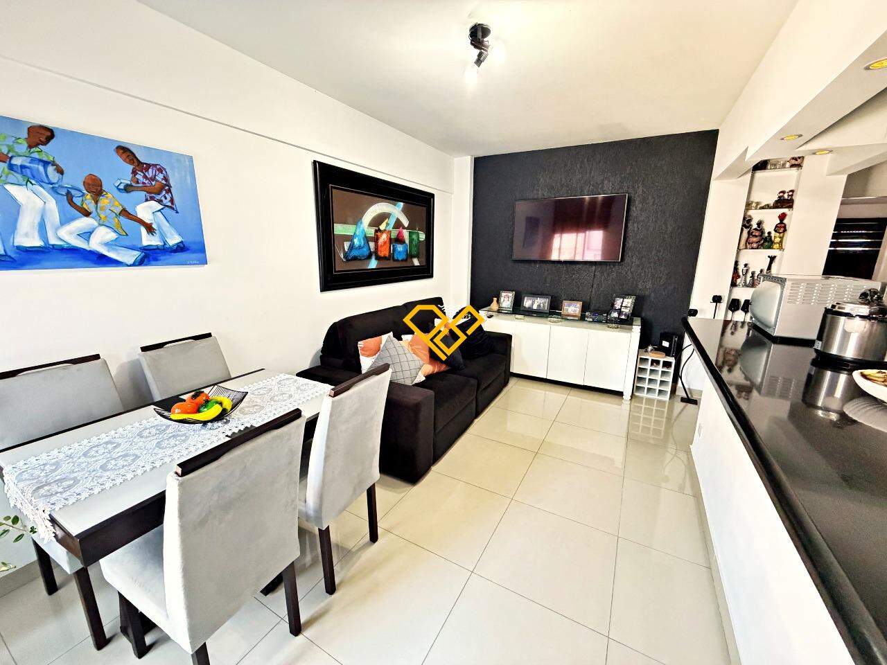 Apartamento à venda no Embaré: Sala