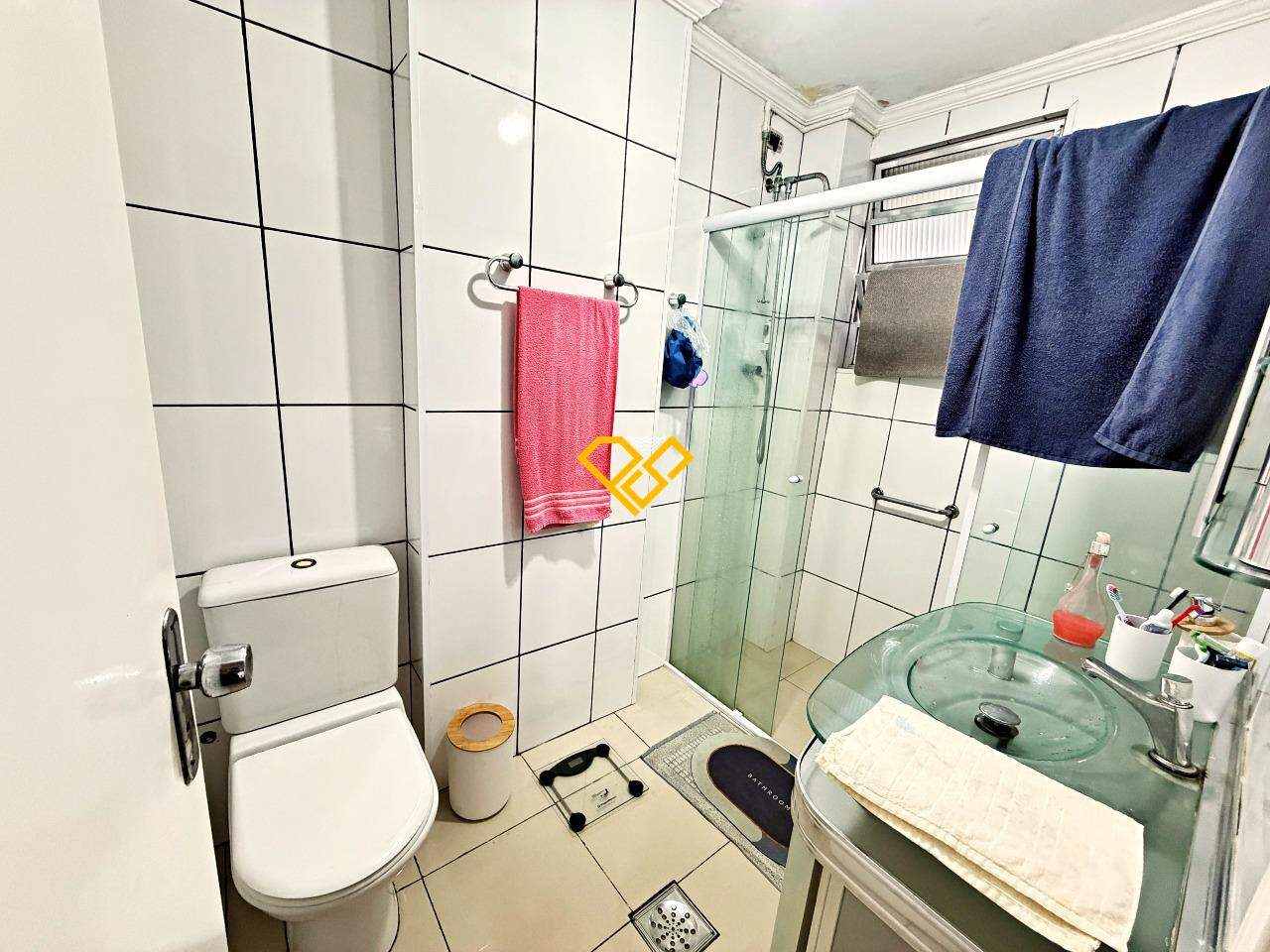 Apartamento para aluguel no Embaré: Wc social