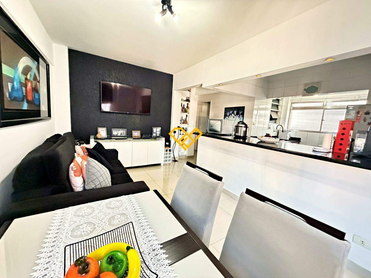 Apartamento para aluguel no Embaré: Sala
