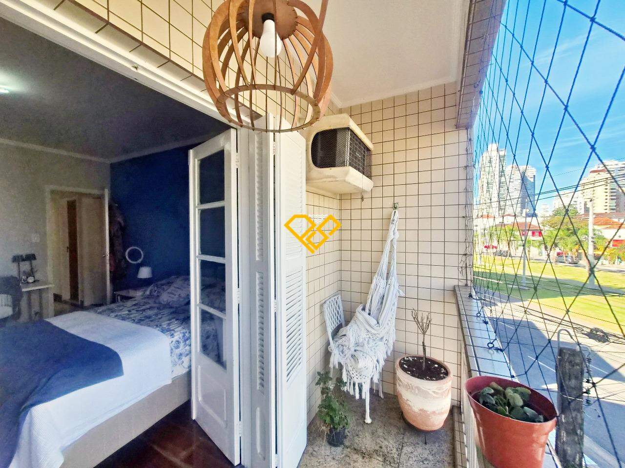 Apartamento à venda no Campo Grande: Varanda