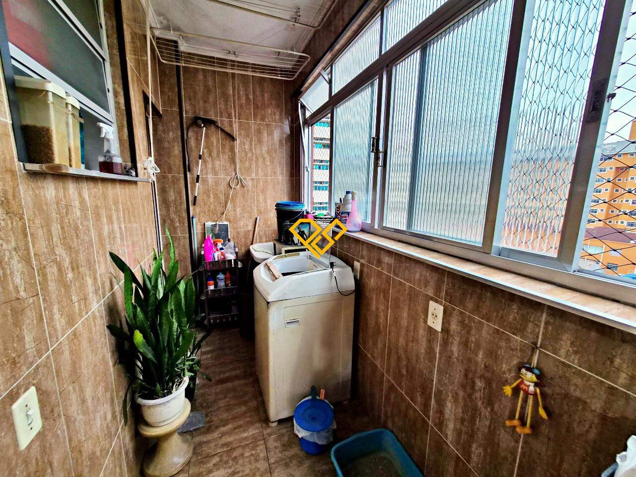 Apartamento à venda no Gonzaga: Área de serviço