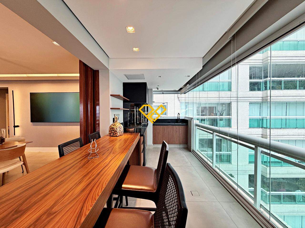 Apartamento à venda no Aparecida: Varanda