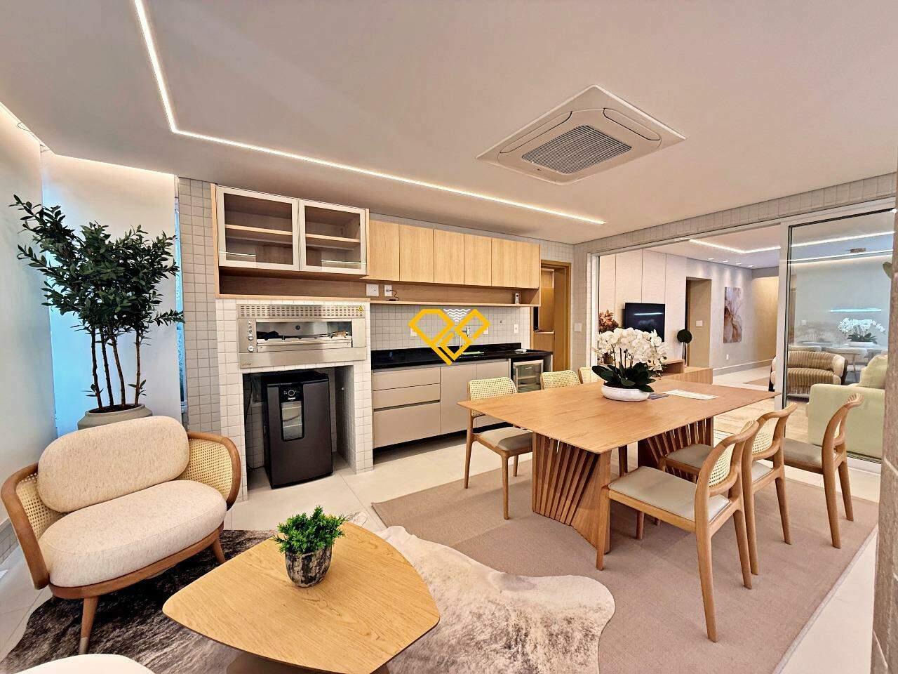 Apartamento à venda no Embaré: Varanda
