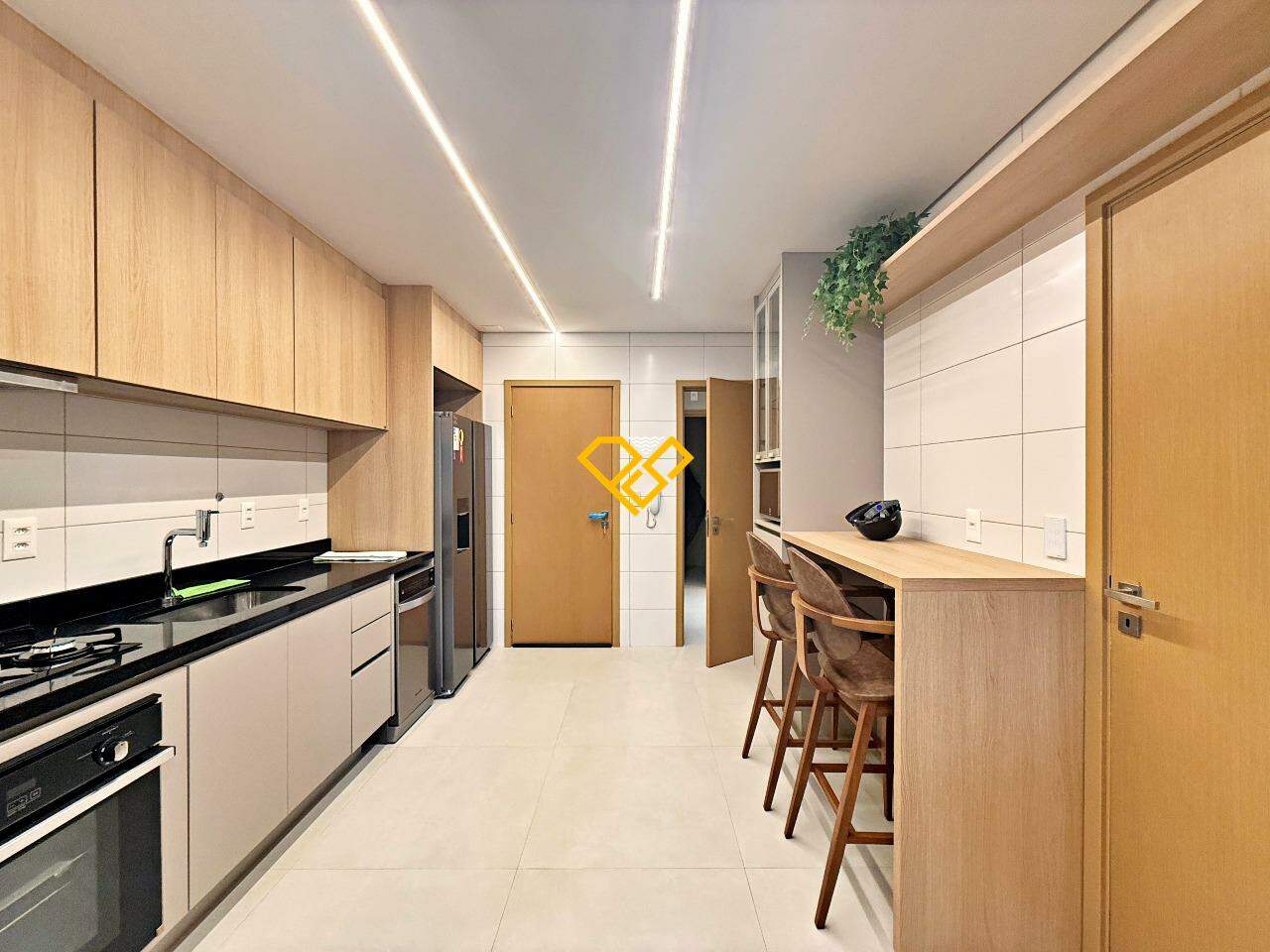 Apartamento à venda no Embaré: Cozinha