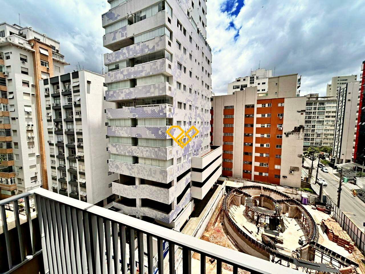 Apartamento à venda no Gonzaga: Varanda