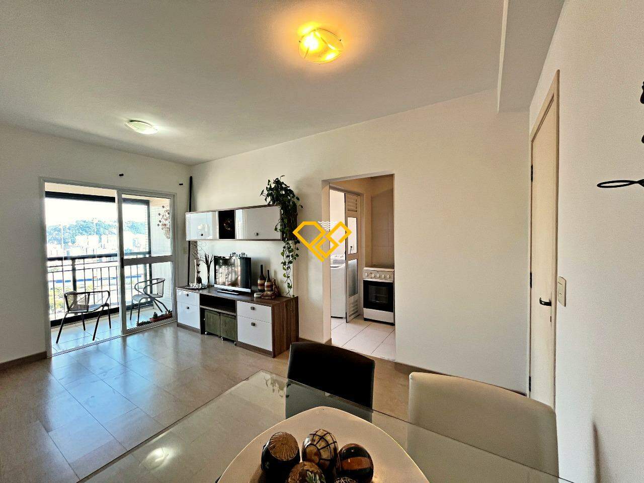 Apartamento à venda no Gonzaga: Sala