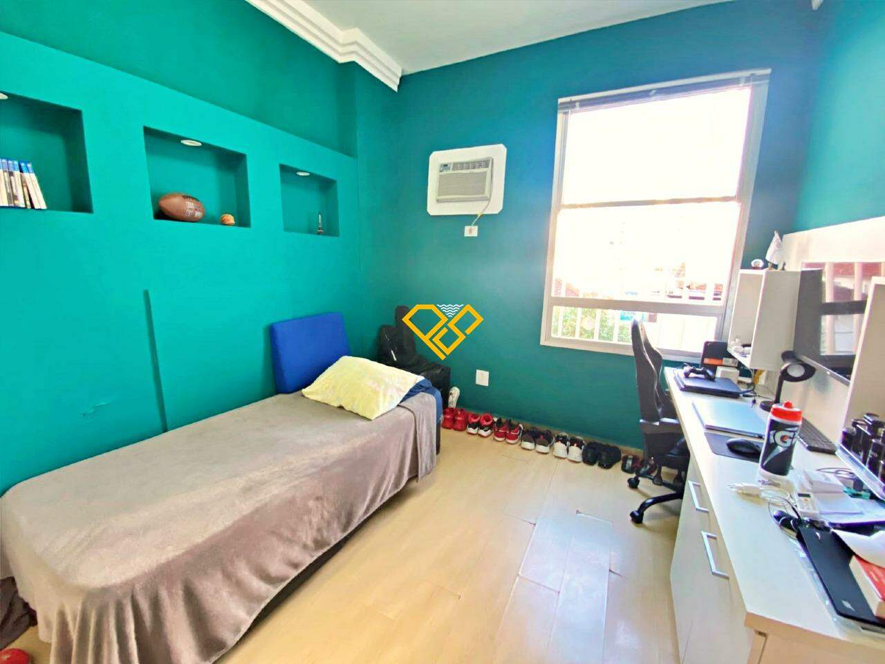 Apartamento à venda no Gonzaga: Dormitório 3 - suíte