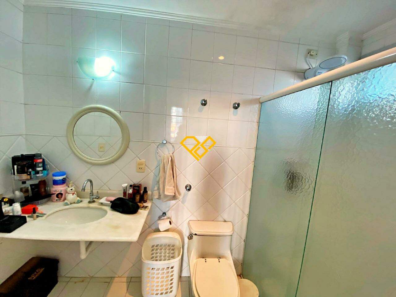 Apartamento à venda no Gonzaga: Wc suíte 3