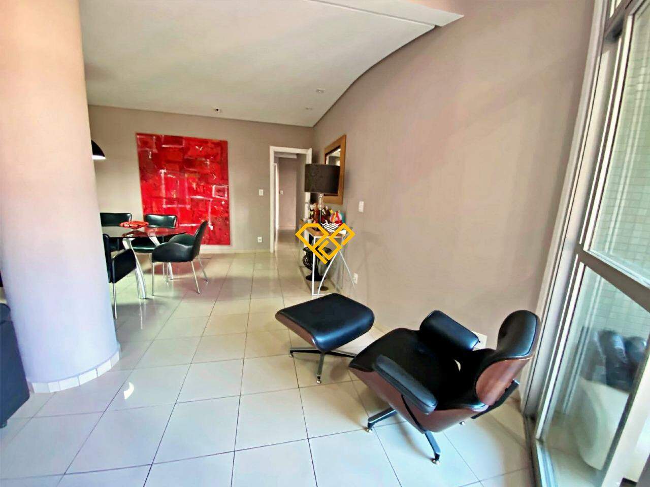 Apartamento à venda no Gonzaga: Sala