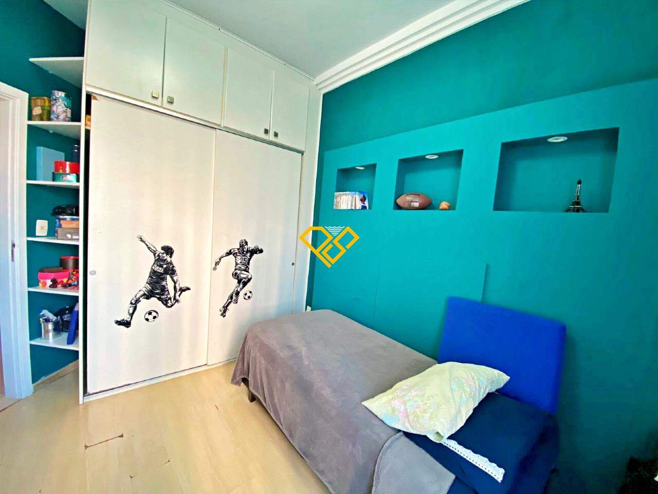 Apartamento à venda no Gonzaga: Dormitório 3 - suíte