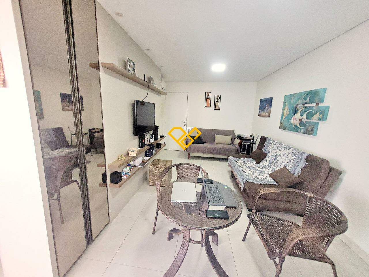 Apartamento para aluguel no Pompéia: Sala