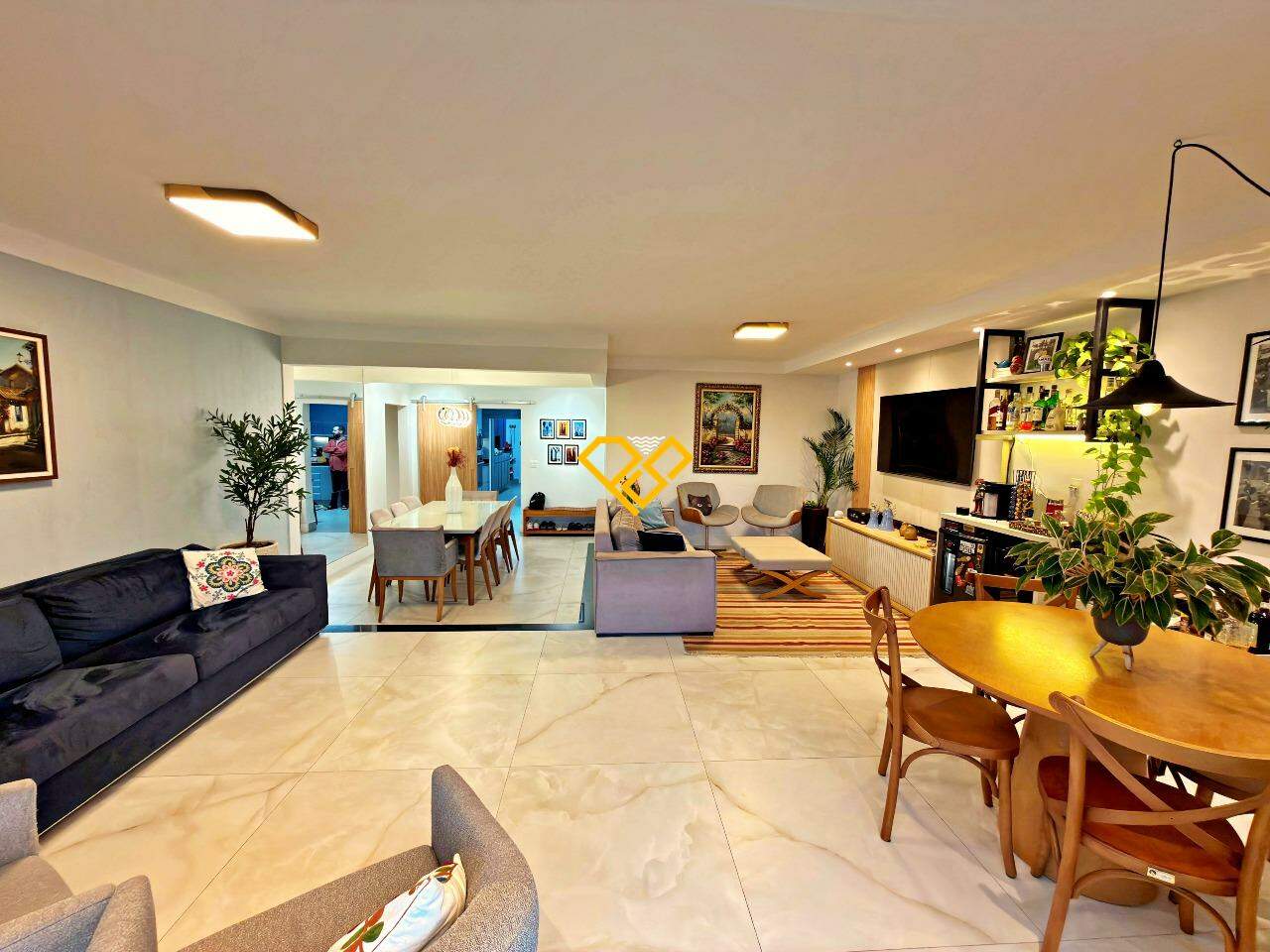 Apartamento à venda no Gonzaga: Sala