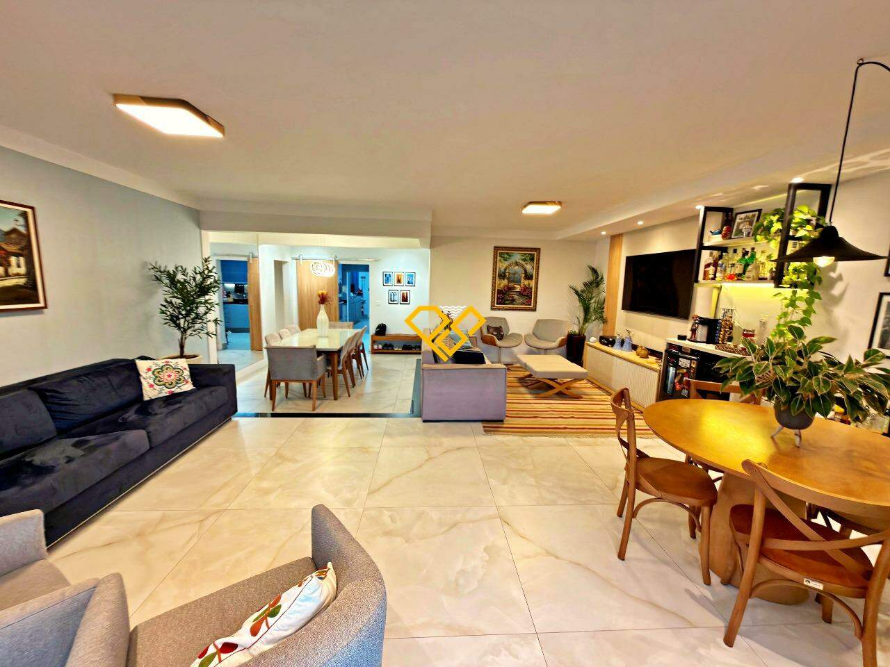 Apartamento à venda no Gonzaga: Sala