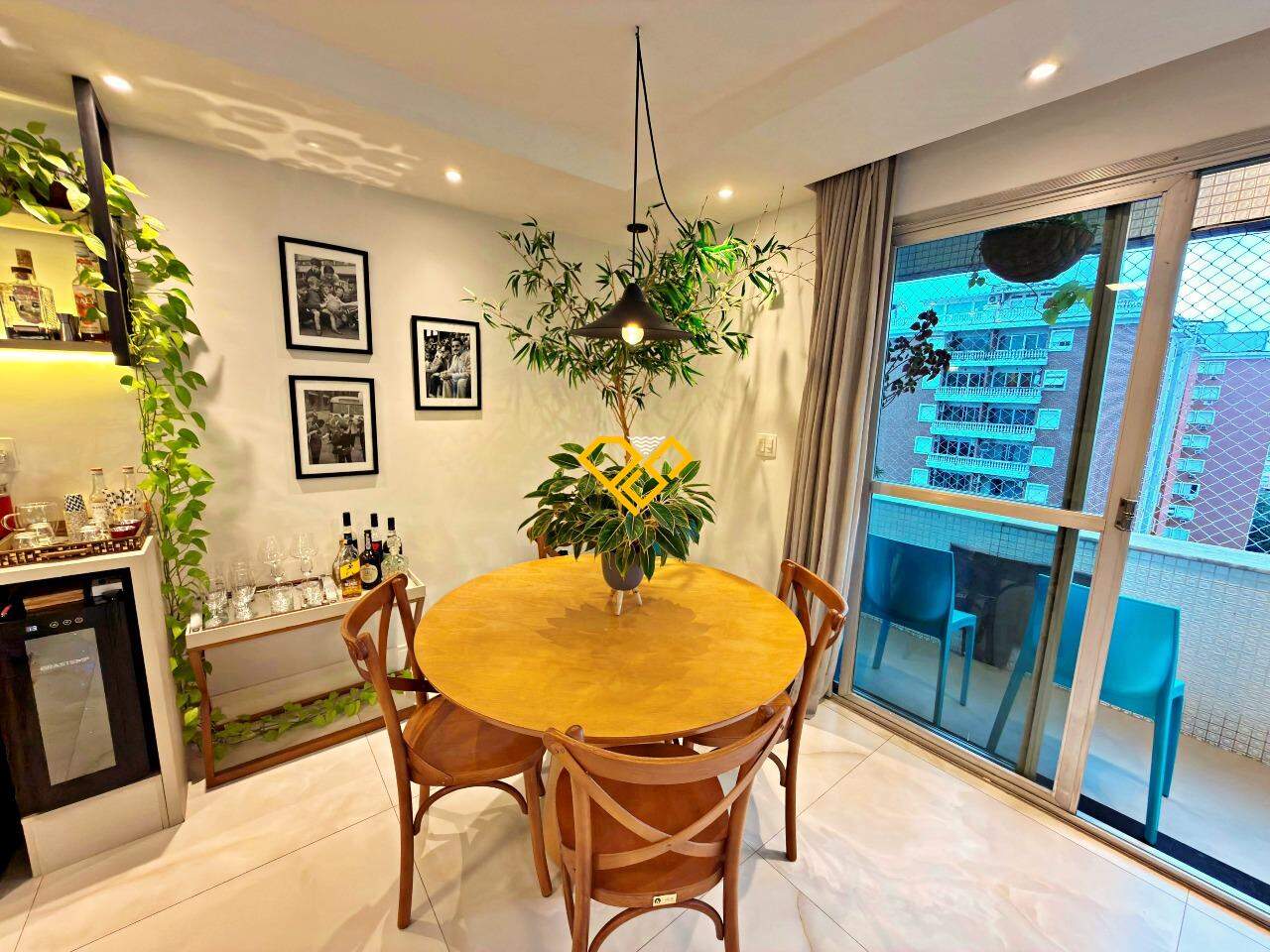 Apartamento à venda no Gonzaga: Sala