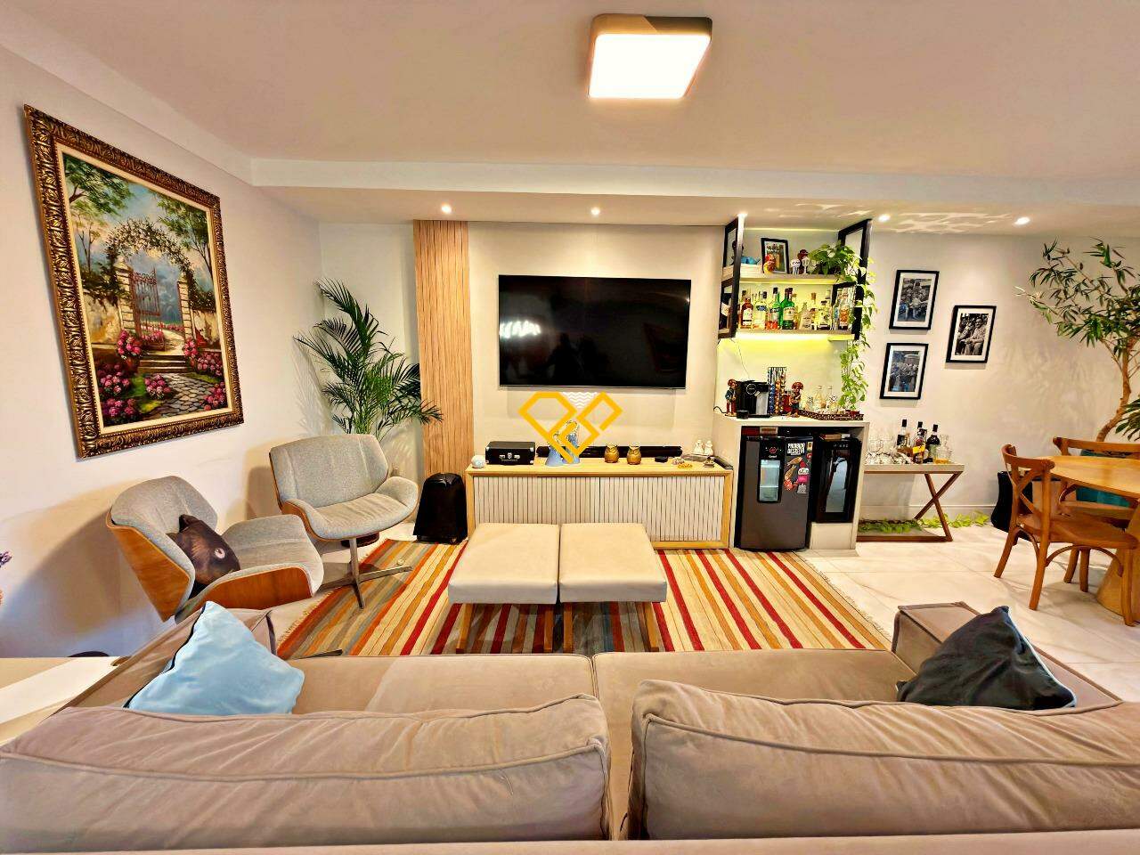 Apartamento à venda no Gonzaga: Sala