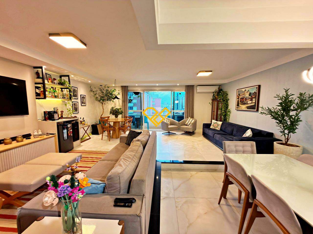 Apartamento à venda no Gonzaga: Sala