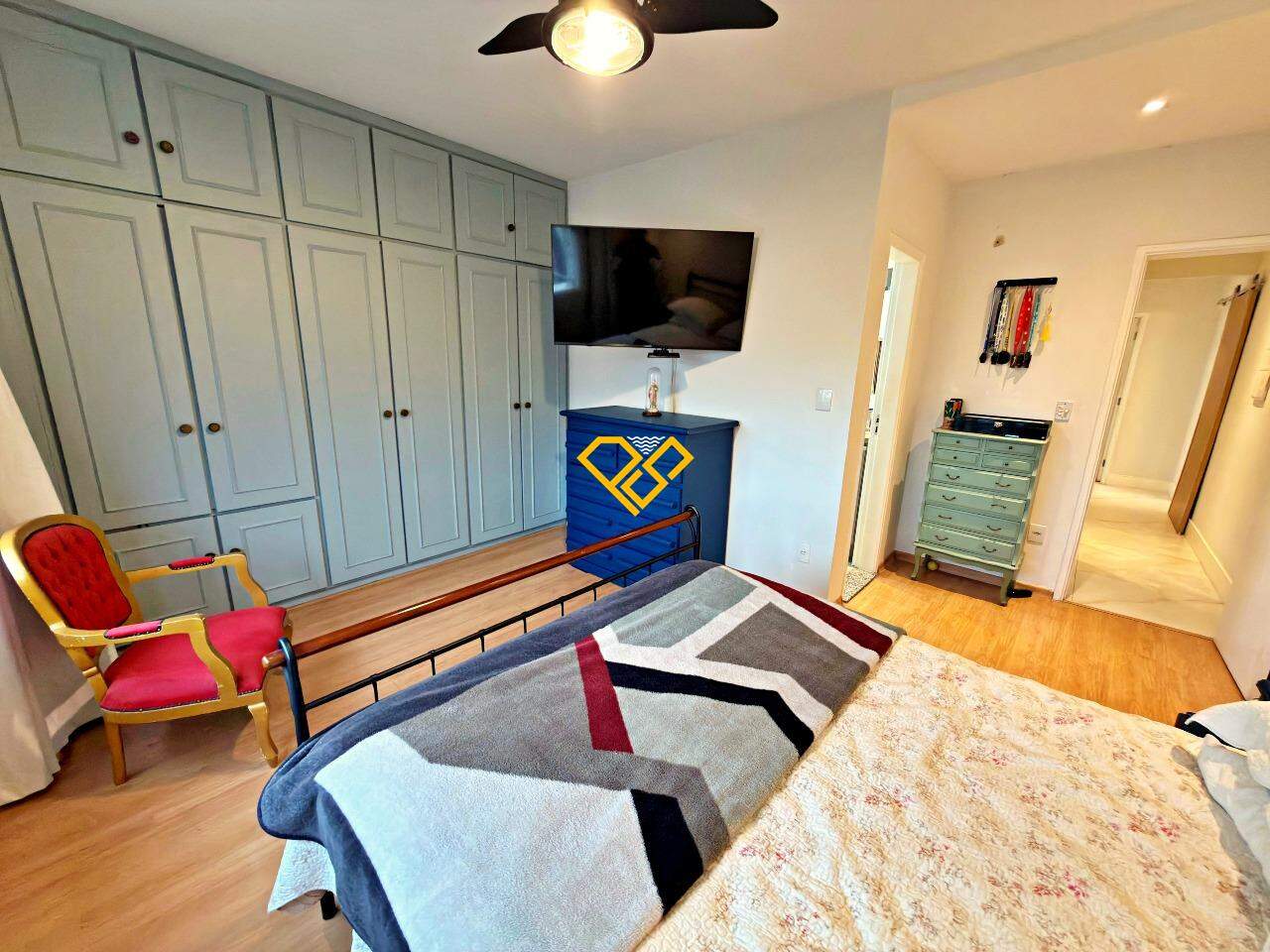 Apartamento à venda no Gonzaga: Dormitório 1 - suíte