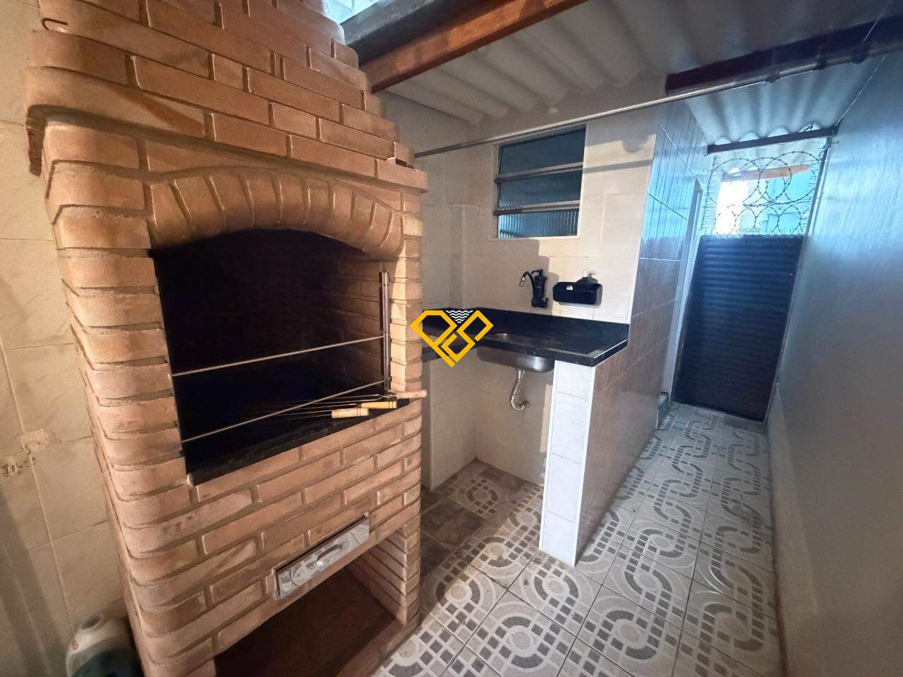 Apartamento à venda no Boqueirão: Quintal com churrasqueira