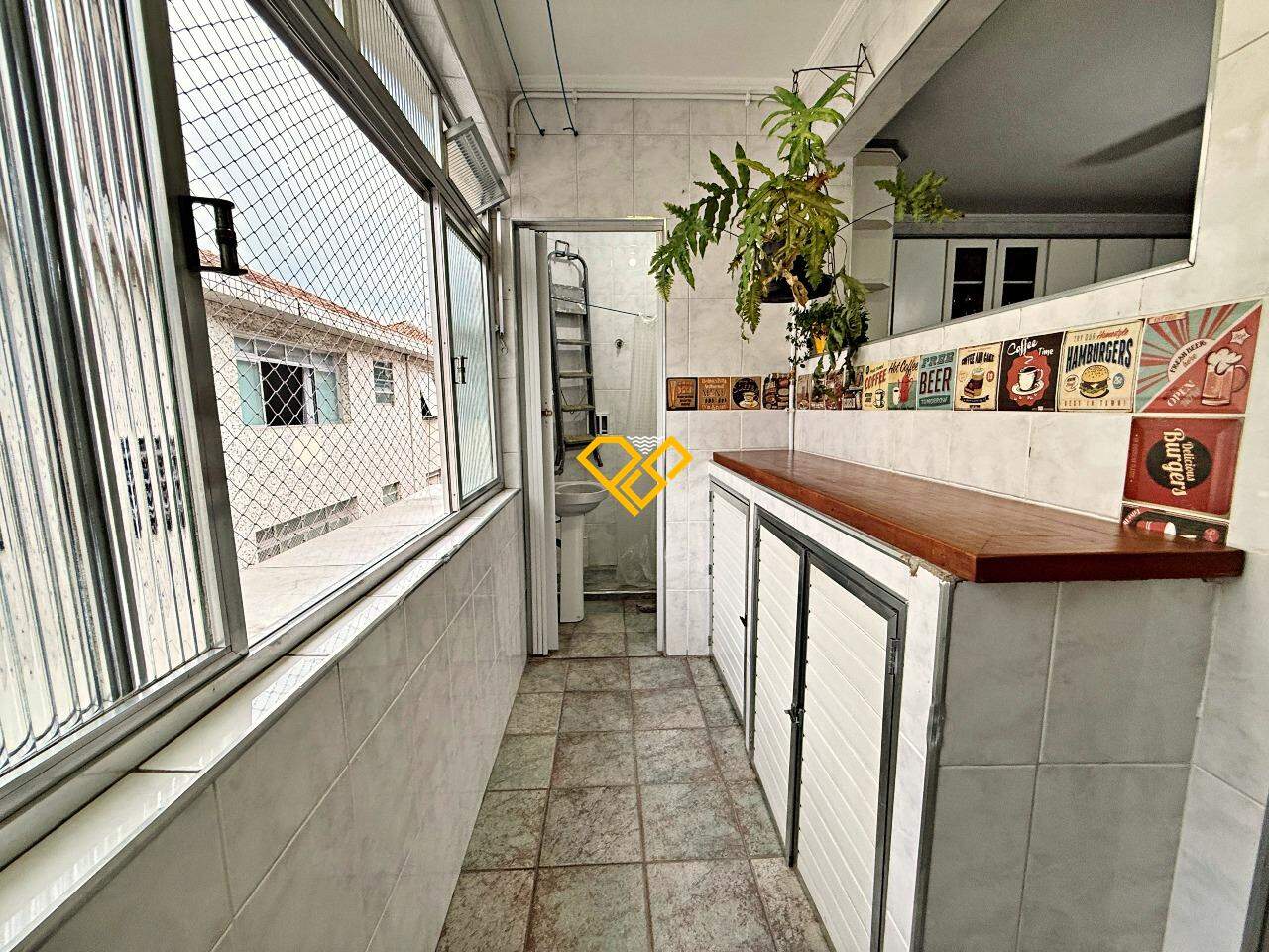 Apartamento à venda no Embaré: Área de serviço