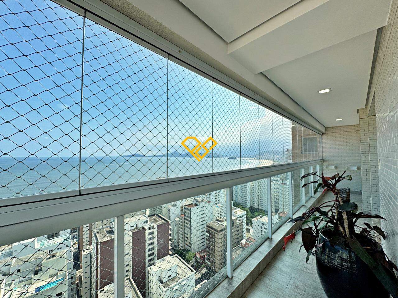 Apartamento para aluguel no Embaré: Varanda