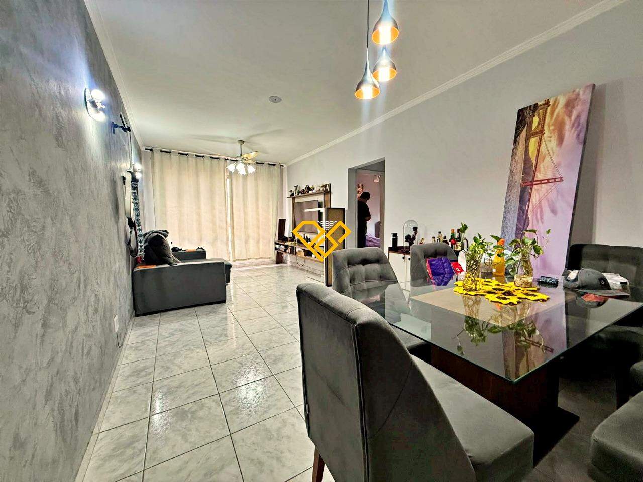 Apartamento à venda no Embaré: Sala