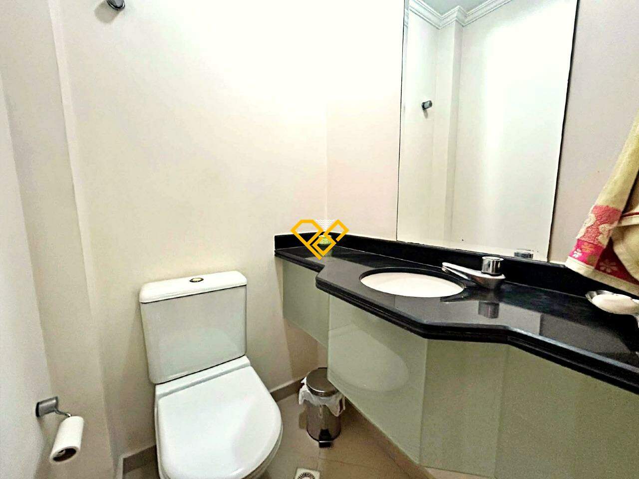 Apartamento para aluguel no Aparecida: Lavabo