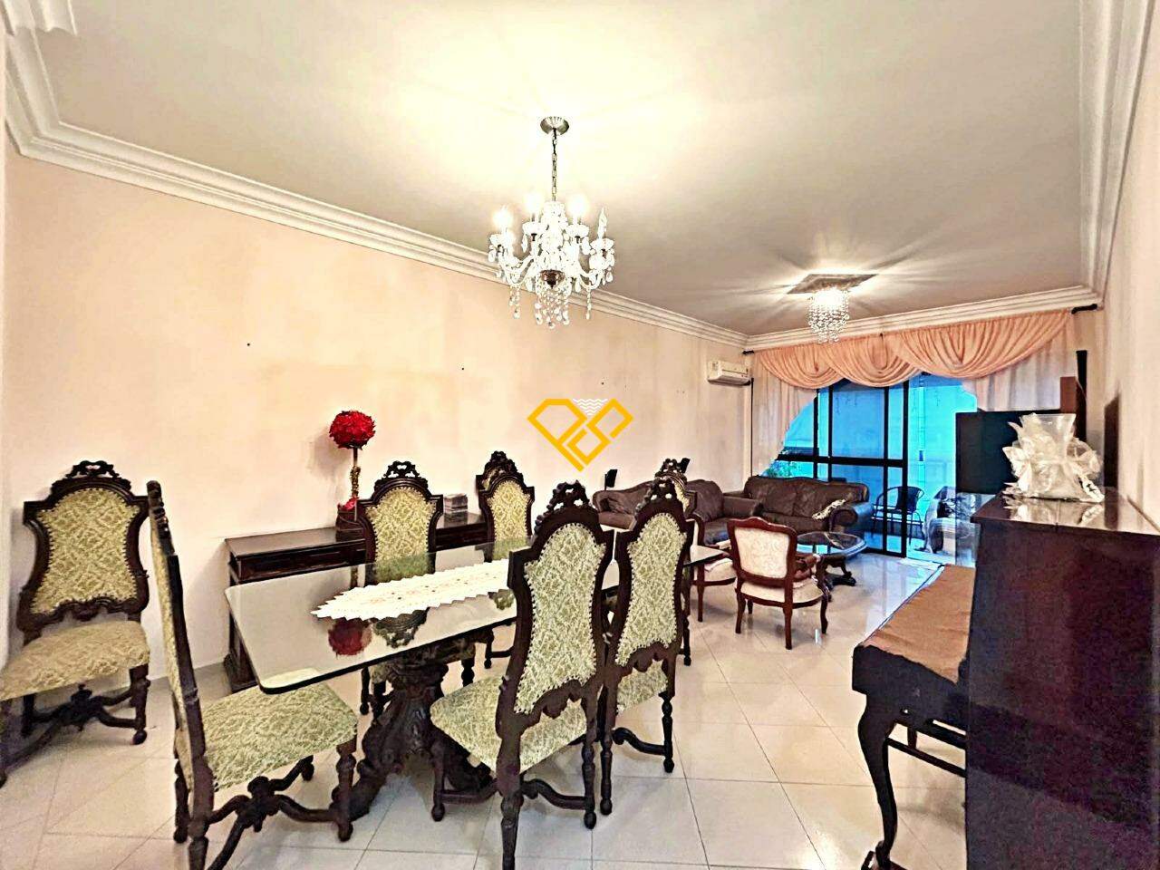 Apartamento para aluguel no Aparecida: Sala