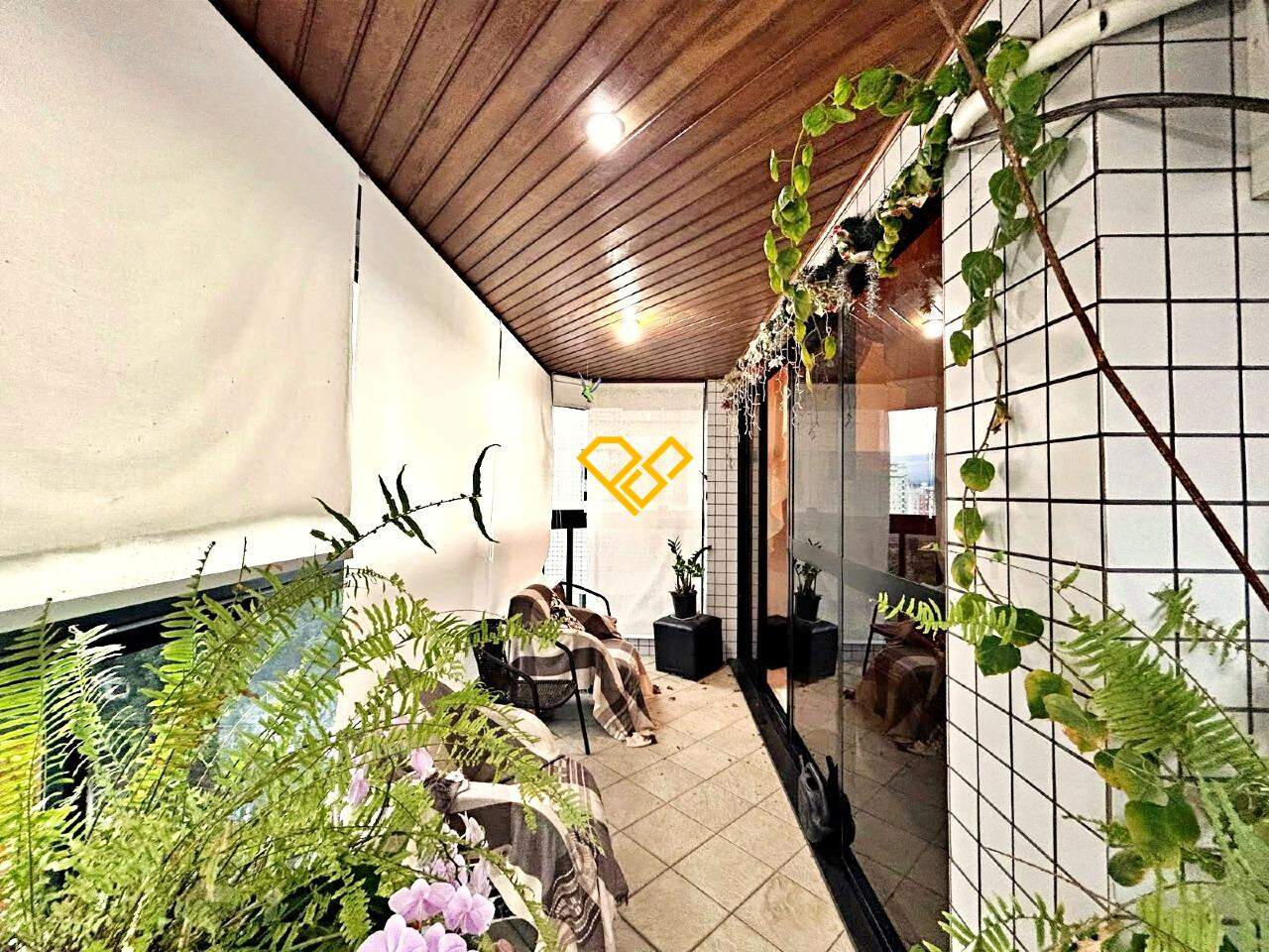 Apartamento para aluguel no Aparecida: Varanda