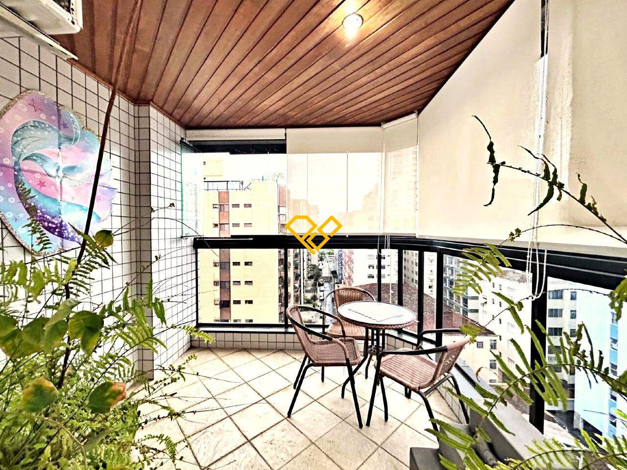 Apartamento para aluguel no Aparecida: Varanda