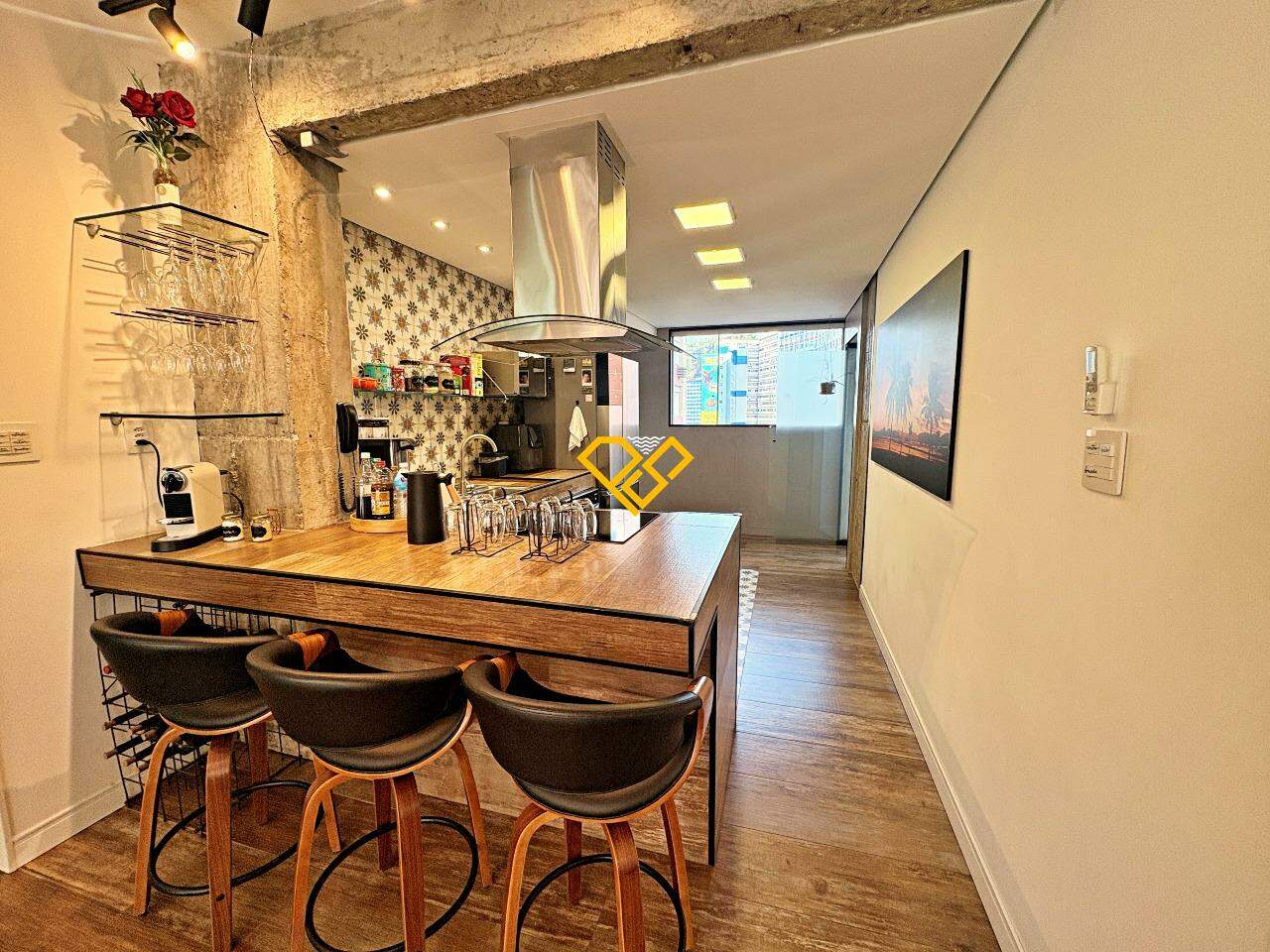 Apartamento para aluguel no José Menino: Cozinha
