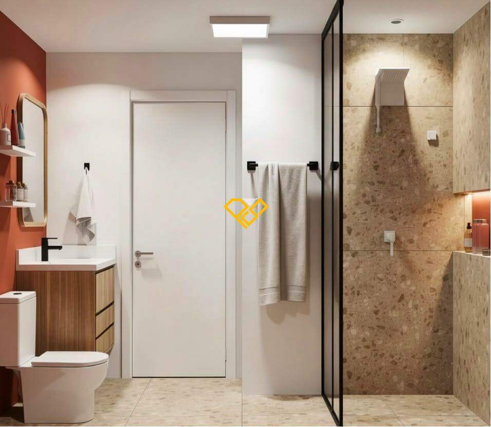 Apartamento à venda no Ponta da Praia: Wc suíte 1