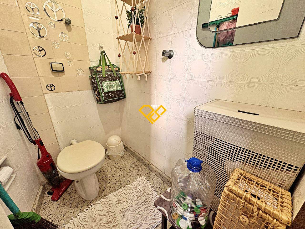 Apartamento à venda no Pompéia: Wc de serviço